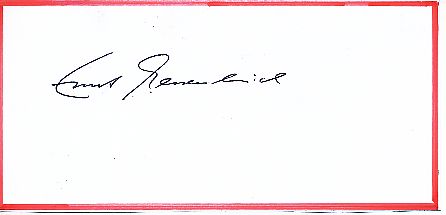 Prof. Ernst Messerschmid  Astronaut Raumfahrt Autogramm Blatt  original signiert 