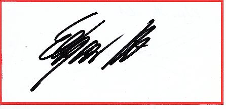 Edgar Itt  Leichtathletik  Autogramm Blatt  original signiert 