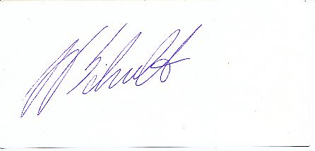Jürgen Schult  Leichtathletik  Autogramm Blatt  original signiert 