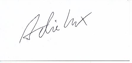 Amelie Lux  Surfen  Autogramm Blatt  original signiert 