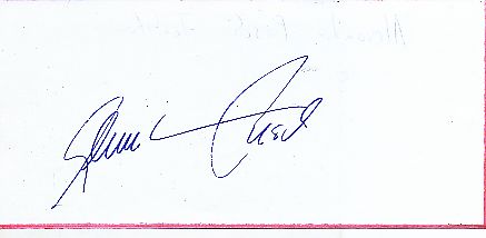 Alexander Pusch  Fechten  Autogramm Blatt  original signiert 
