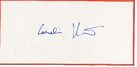 Cornelia Hanisch  Fechten  Autogramm Blatt  original signiert 