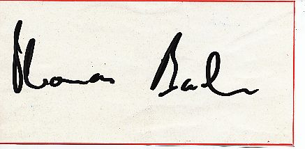 Thomas Bach  Fechten  Autogramm Blatt  original signiert 