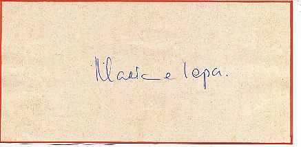 Marianne Lepa  Volleyball  Autogramm Blatt  original signiert 