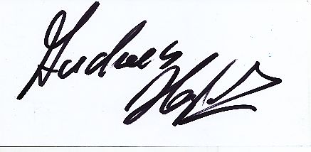 Andreas Hajek  Rudern  Autogramm Blatt  original signiert 