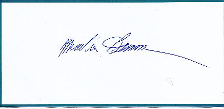 Martin Damm  CSSR  Tennis  Autogramm Blatt  original signiert 