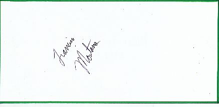 Francisco Montana   Tennis  Autogramm Blatt  original signiert 