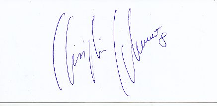 Christian Schwarzer  DHB  Handball  Autogramm Blatt  original signiert 