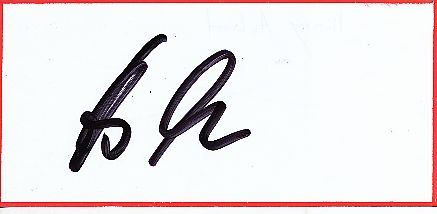 Henry Arland  Musik  Autogramm Blatt  original signiert 
