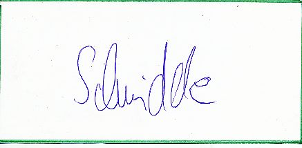 Markus Schwiderowski  FC Schalke 04  Fußball Autogramm Blatt  original signiert 