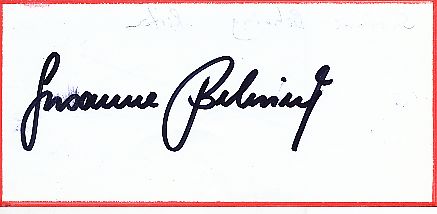 Susanne Behring  Reiten  Autogramm Blatt  original signiert 