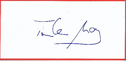 Torsten May   Boxen  Autogramm Blatt  original signiert 