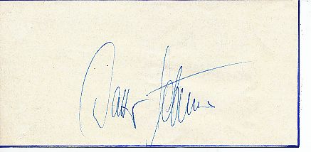 Walter Adams  Leichtathletik  Autogramm Blatt  original signiert 