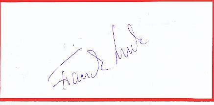Frank Luck   Biathlon  Autogramm Blatt  original signiert 