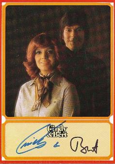 Cindy & Bert † 2012  Musik  Autogrammkarte  original signiert 