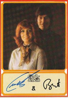 Cindy & Bert † 2012  Musik  Autogrammkarte  original signiert 