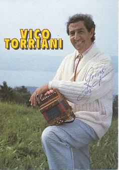 Vico Torriani † 1998  Musik  Autogrammkarte  original signiert 