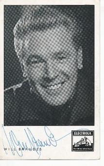 Will Brandes † 1990   Musik  Autogrammkarte  original signiert 