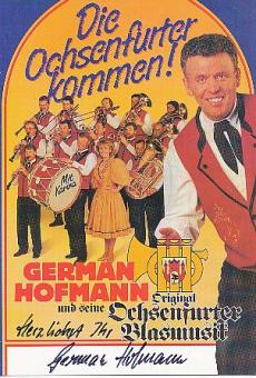 German Hofmann   Musik  Autogrammkarte  original signiert 