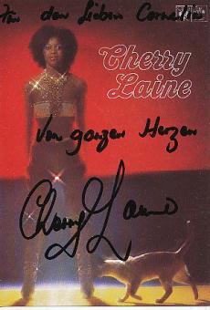 Cherry Laine   Musik  Autogrammkarte  original signiert 