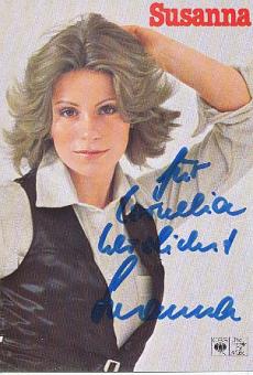 Susanna   Musik  Autogrammkarte  original signiert 