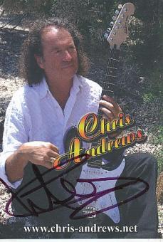 Chris Andrews  Musik  Autogrammkarte  original signiert 