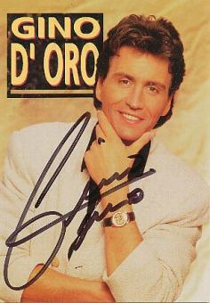Gino D' Oro   Musik  Autogrammkarte  original signiert 