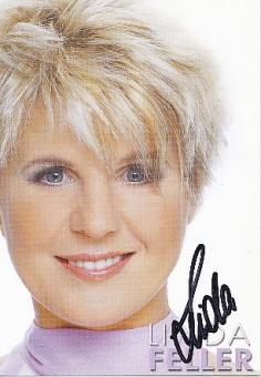 Linda Feller   Musik  Autogrammkarte  original signiert 