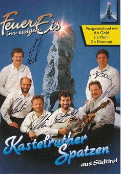 Kastelruther Spatzen  Musik  Autogrammkarte  original signiert 