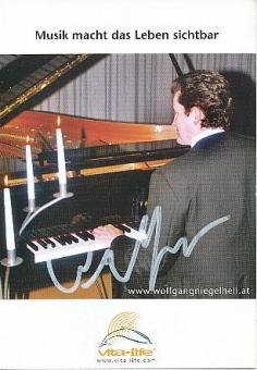 Wolfgang Niegelhell  Musik  Autogrammkarte  original signiert 