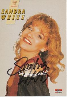Sandra Weiss   Musik  Autogrammkarte  original signiert 