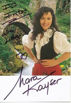Mara Kayser  Musik  Autogrammkarte  original signiert 