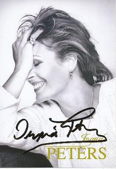 Ingrid Peters  Musik  Autogrammkarte  original signiert 