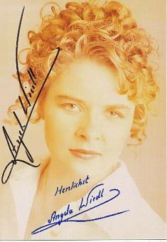 Angela Wiedl  Musik  Autogrammkarte  original signiert 