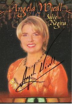 Angela Wiedl  Musik  Autogrammkarte  original signiert 