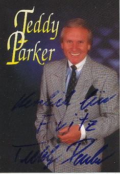 Teddy Parker  Musik  Autogrammkarte  original signiert 