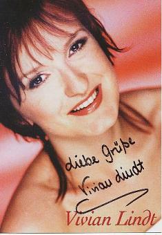Vivian Lindt   Musik  Autogrammkarte  original signiert 