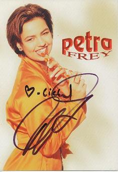 Petra Frey   Musik  Autogrammkarte  original signiert 