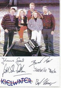 Kielwater  Musik  Autogrammkarte  original signiert 