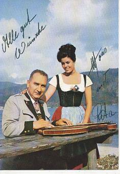 Rita & Alfons Bauer  Musik  Autogrammkarte  original signiert 