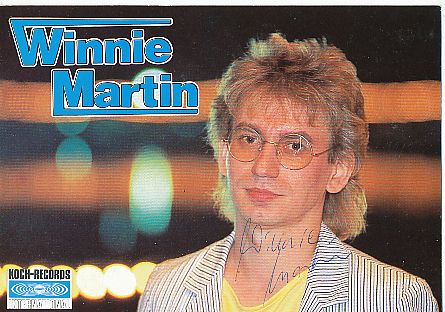 Winnie Martin   Musik  Autogrammkarte  original signiert 
