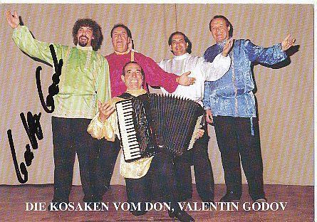 Valentin Godov   Musik  Autogrammkarte  original signiert 
