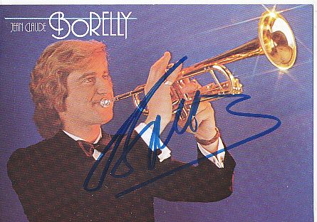 Jean Claude Borelly  Musik  Autogrammkarte  original signiert 