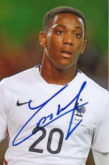 Anthony Martial  Frankreich   Fußball Autogramm  Foto original signiert 
