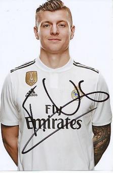 Toni Kros  Real Madrid   Fußball Autogramm  Foto original signiert 