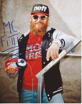 Mc Fitti   Musik  Autogramm 13 x 18  cm Foto original signiert 