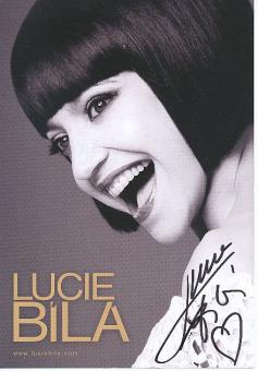 Lucie Bila  Musik  Autogrammkarte  original signiert 