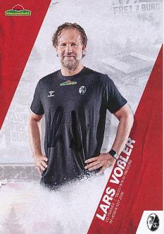 Lars Voßler   2020/2021  SC Freiburg  Fußball Autogrammkarte original signiert 