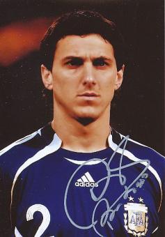 Nicolas Burdisso  Argentinien WM 2006  Fußball Autogramm Foto original signiert 