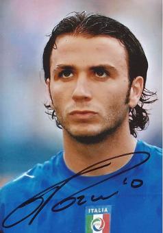 Giampaolo Pazzini  Italien WM 2010  Fußball Autogramm Foto original signiert 